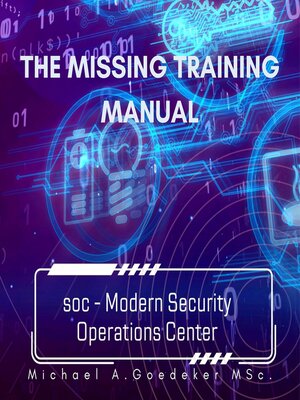 cover image of The Missing Training Manual